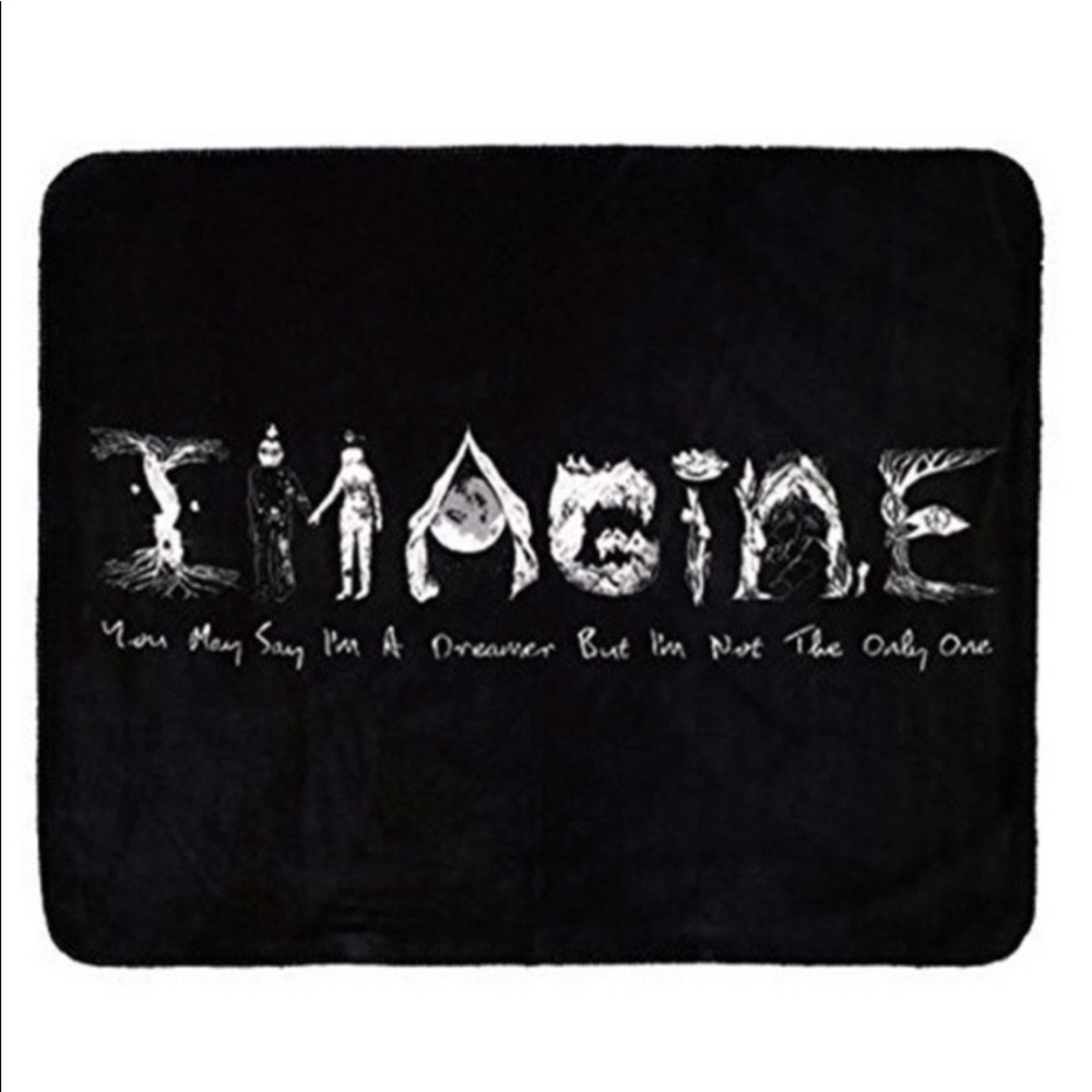 John Lennon Imagine There’s No Hunger Throw